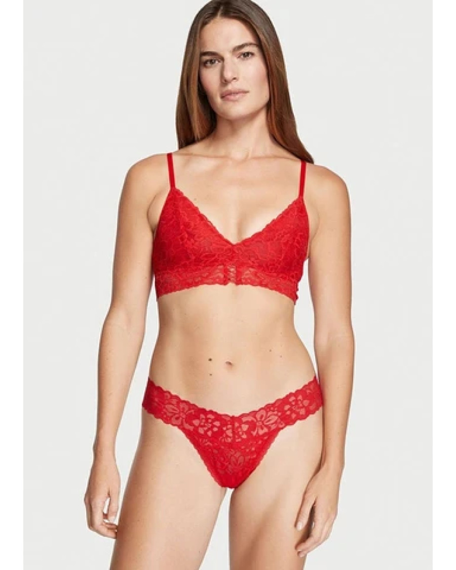 Комплект жіночої білизни Victoria's Secret — червоний