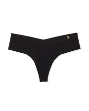 Безшовні трусики-стрінги Victoria's Secret No-Show Thong Panty Чорні Безшовні трусики-стрінги Victoria's Secret No-Show Thong Panty Чорні