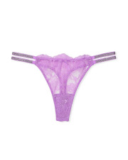 Зі стразами жіночі трусики Victoria's Secret Very Sexy — бузковий