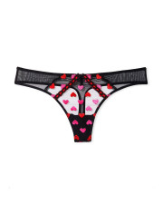 Комплект білизни з принтом сердець Victoria's Secret — мультиколор