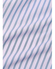 Піжама Victoria's Secret Cotton Tank Tee-Jama Set: блакитна майка в рубчик та смугасті штани