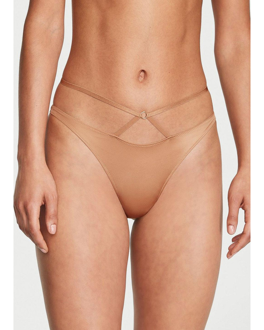 Жіночі трусики Victoria's Secret Very Sexy — бежеві