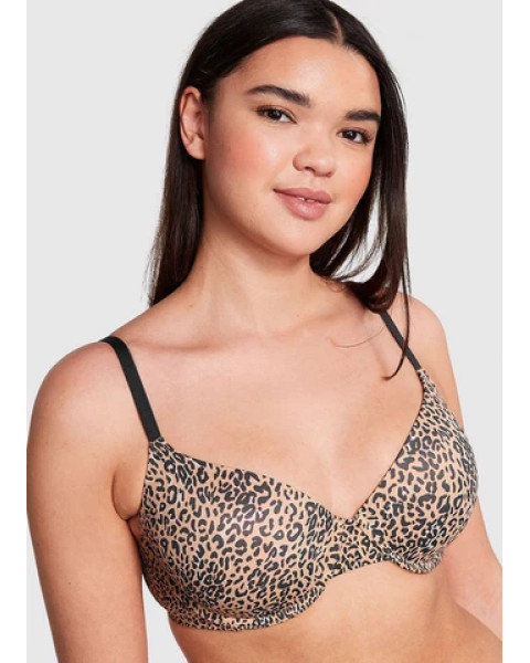 Бюстгальтер із леопардовим принтом Victoria's Secret — мультиколор