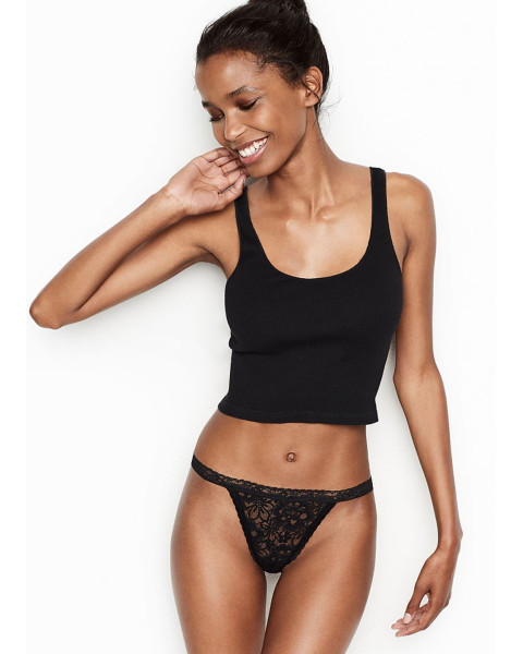 Жіночі трусики Victoria's Secret — чорні