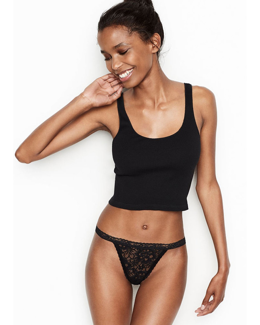 Жіночі трусики Victoria's Secret — чорні