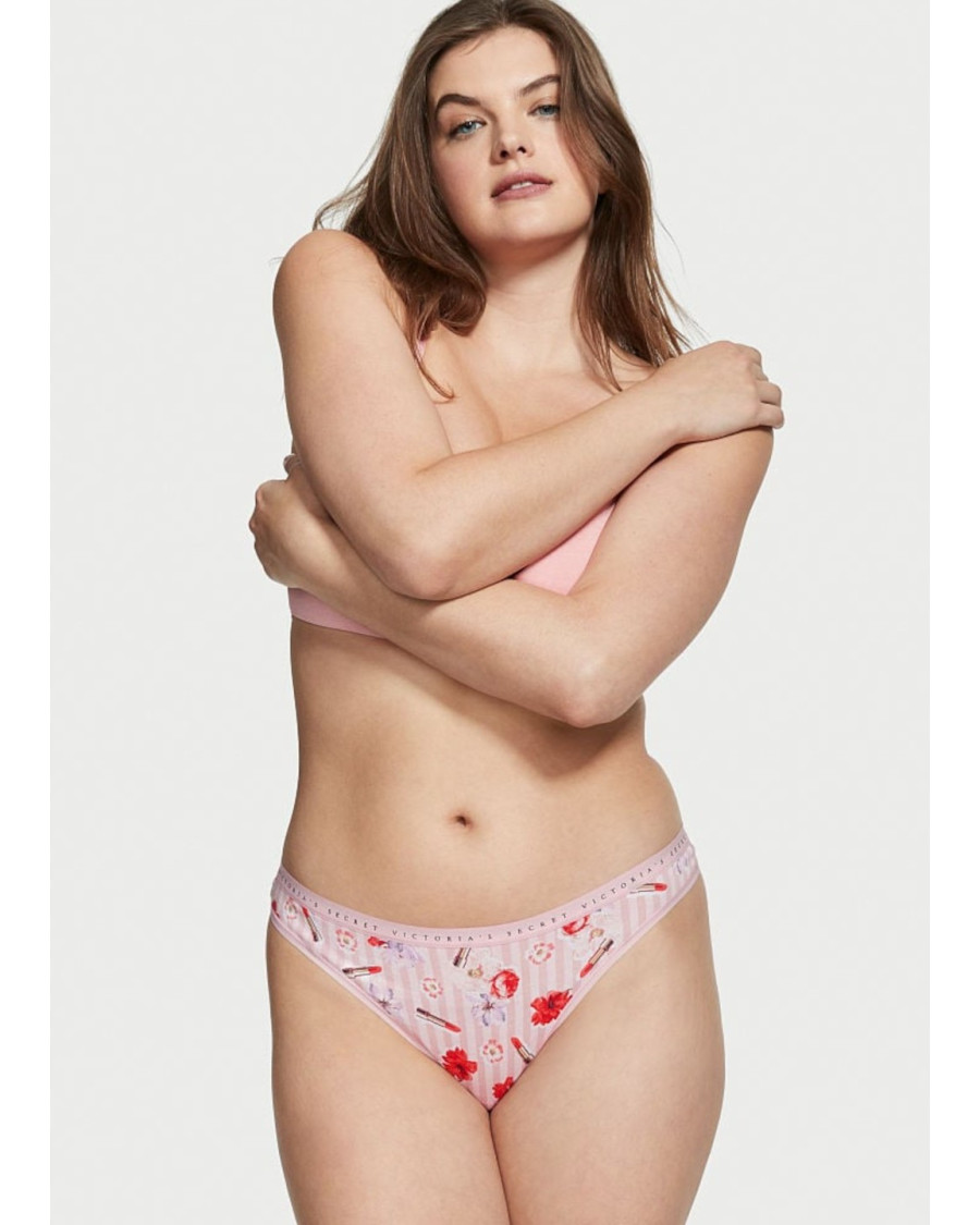 Бавовняні жіночі трусики Victoria's Secret Modal — мультиколор
