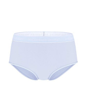 Бавовняні трусики Victoria's Secret Logo Cotton Modern Brief, світло-блакитні