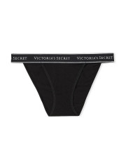 Бавовняні жіночі трусики Victoria's Secret Modal — чорні