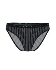 Бавовняні трусики бікіні Victoria's Secret Stretch Cotton Bikini Panty, чорні Бавовняні трусики бікіні Victoria's Secret Stretch Cotton Bikini Panty, чорні