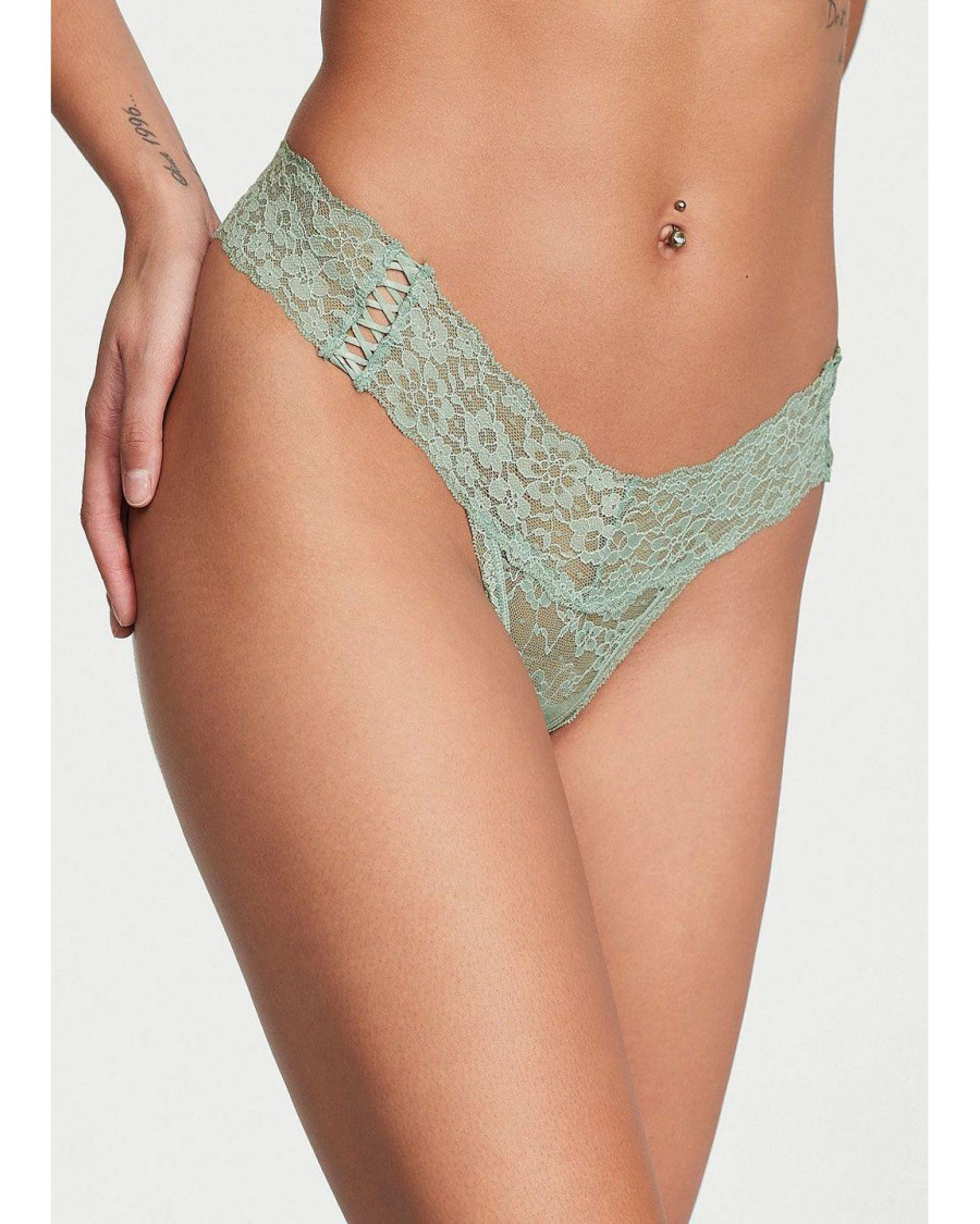 Жіночі трусики Victoria's Secret — м'ятний