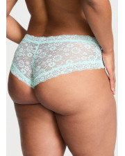 Мереживні трусики Victoria's Secret Posey Lace Cheeky, м'ятні Мереживні трусики Victoria's Secret Posey Lace Cheeky, м'ятні
