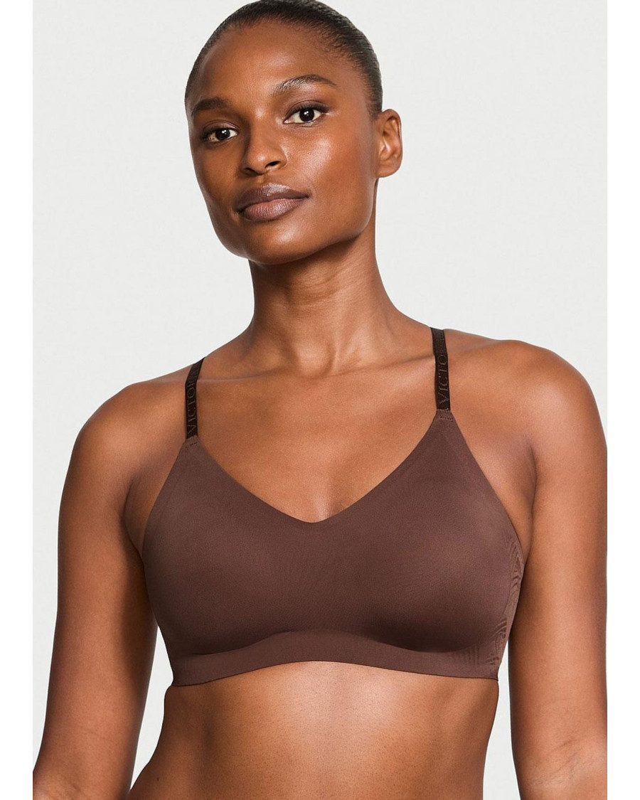 Бюстгальтер без кісточок Victoria's Secret T-Shirt Lightly Lined Comfort Bra кавовий