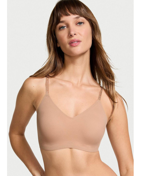 Бюстгальтер без кісточок Victoria's Secret T-Shirt Lightly Lined Comfort Bra бежевий