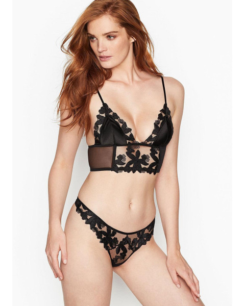 Трусики-стрінги Victoria's Secret Very Sexy Ziggy Glam — чорний
