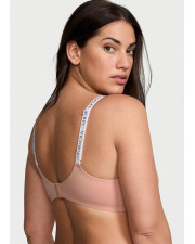 Бюстгальтер Victoria's Secret The T-Shirt Lightly Lined Demi Bra — Бежевий пудровий