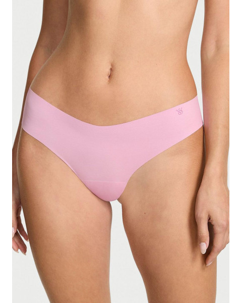 Безшовні трусики стрінги Victoria's Secret No-Show Thong Panty, світло-рожеві
