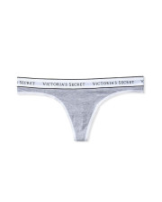 Бавовняні жіночі трусики Victoria's Secret Modal — сірі
