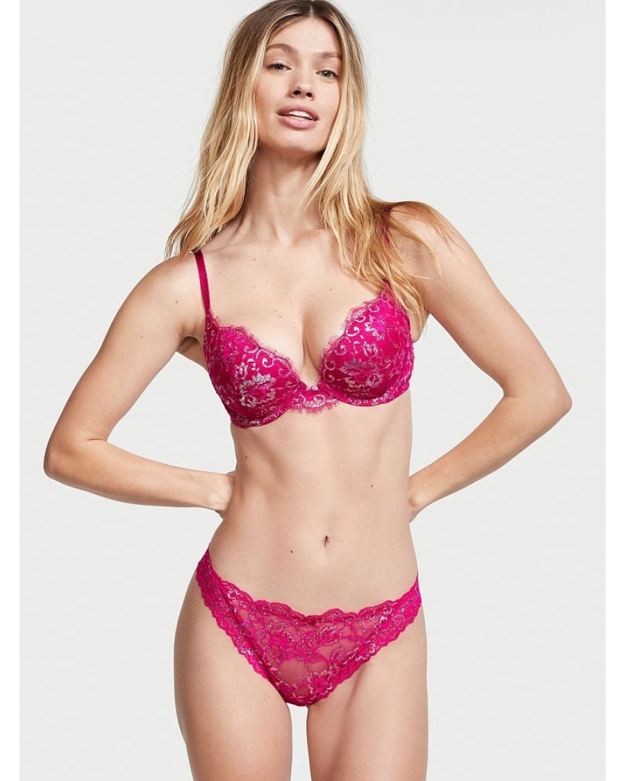 Жіночі трусики Victoria's Secret PINK — рожеві Жіночі трусики Victoria's Secret PINK — рожеві